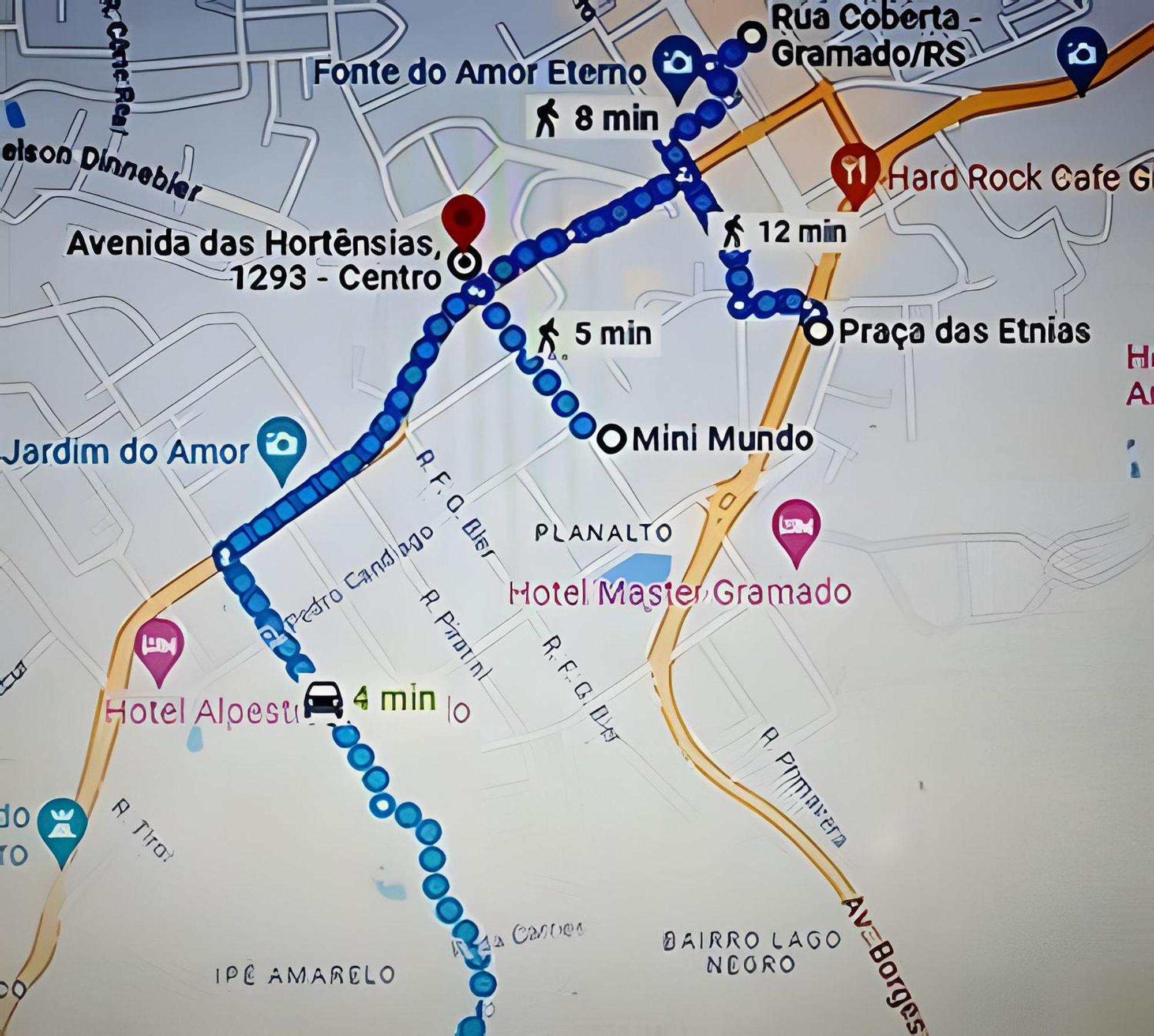 Maravilhoso Apartamento No Centro De Gramado Exterior foto